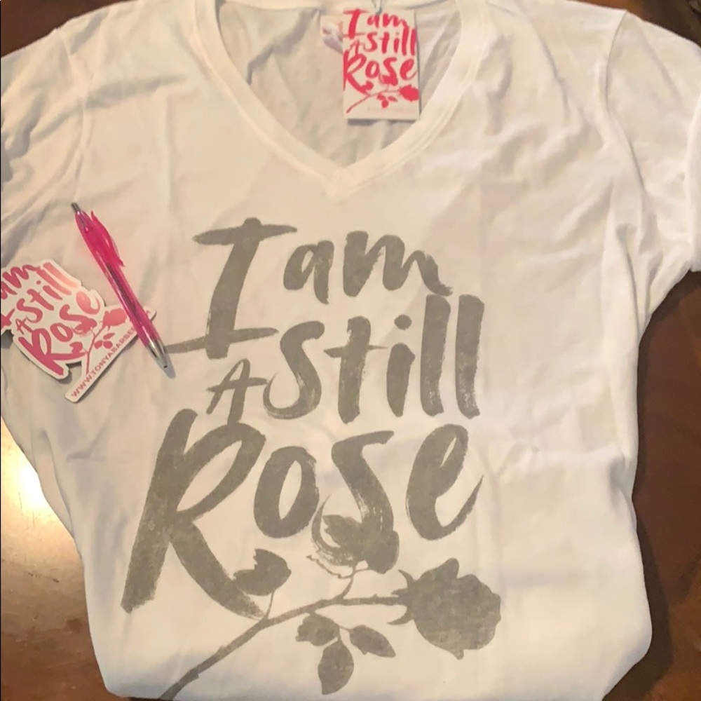 Quality tee, v neck comfortable.